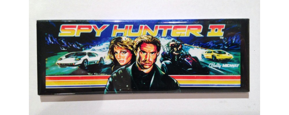 Spy Hunter II - Marquee - Magnet - Bally/Midway